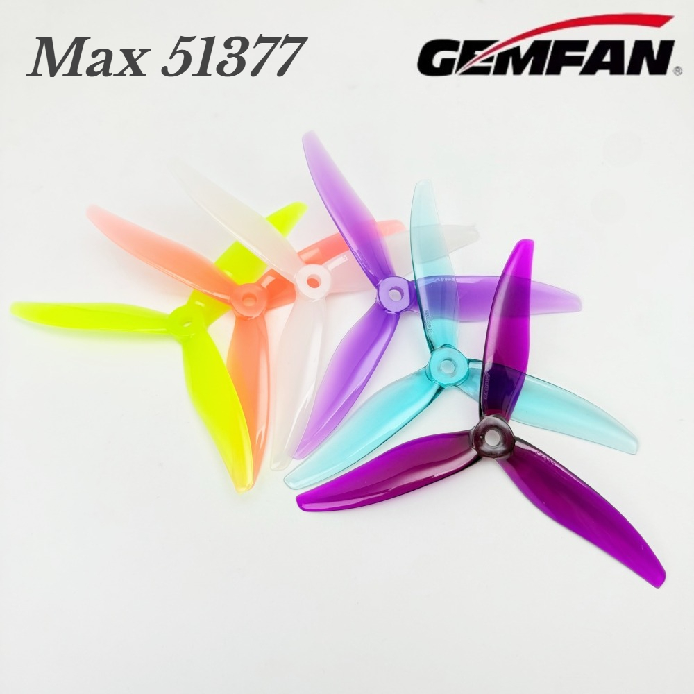 Fpv Drone Propeller - 2쌍의 Gemfan 허리케인 51377 MAX 5인치
