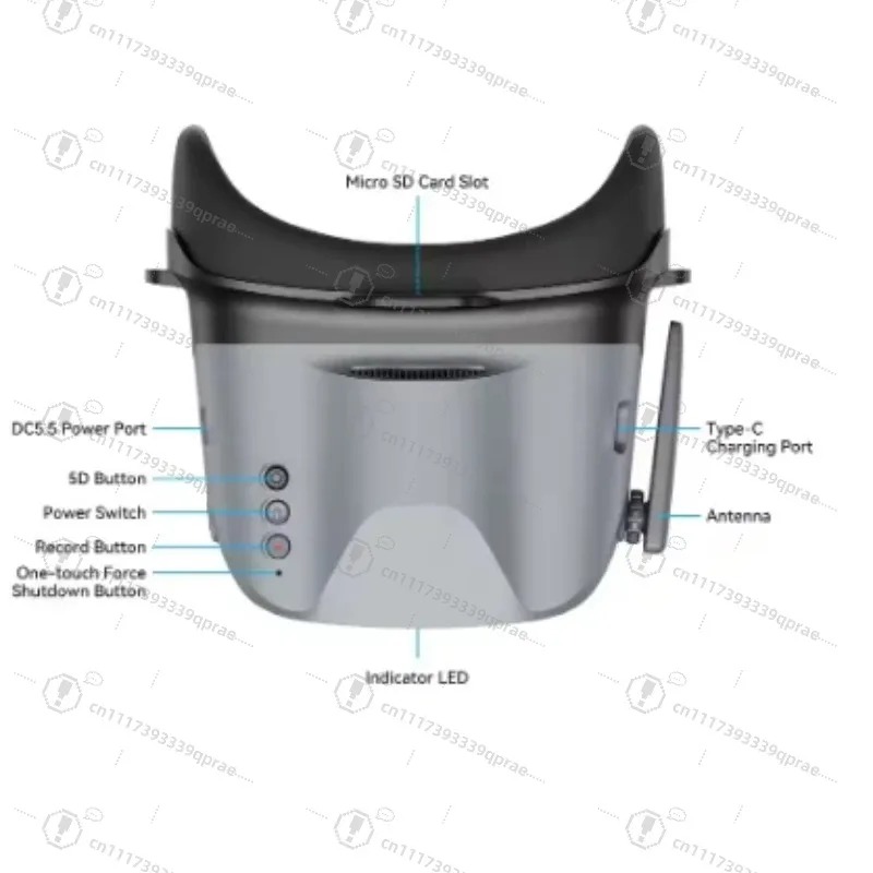 Fpv Drone Goggles - 아날로그 FPV 고글 BETAFPV VR04 4.3인치