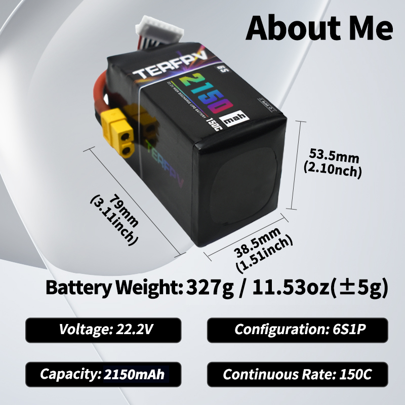 TERFPV Lipo 배터리 6S 22.2V 1300/ - Fpv Drone Battery 리뷰 및 가격