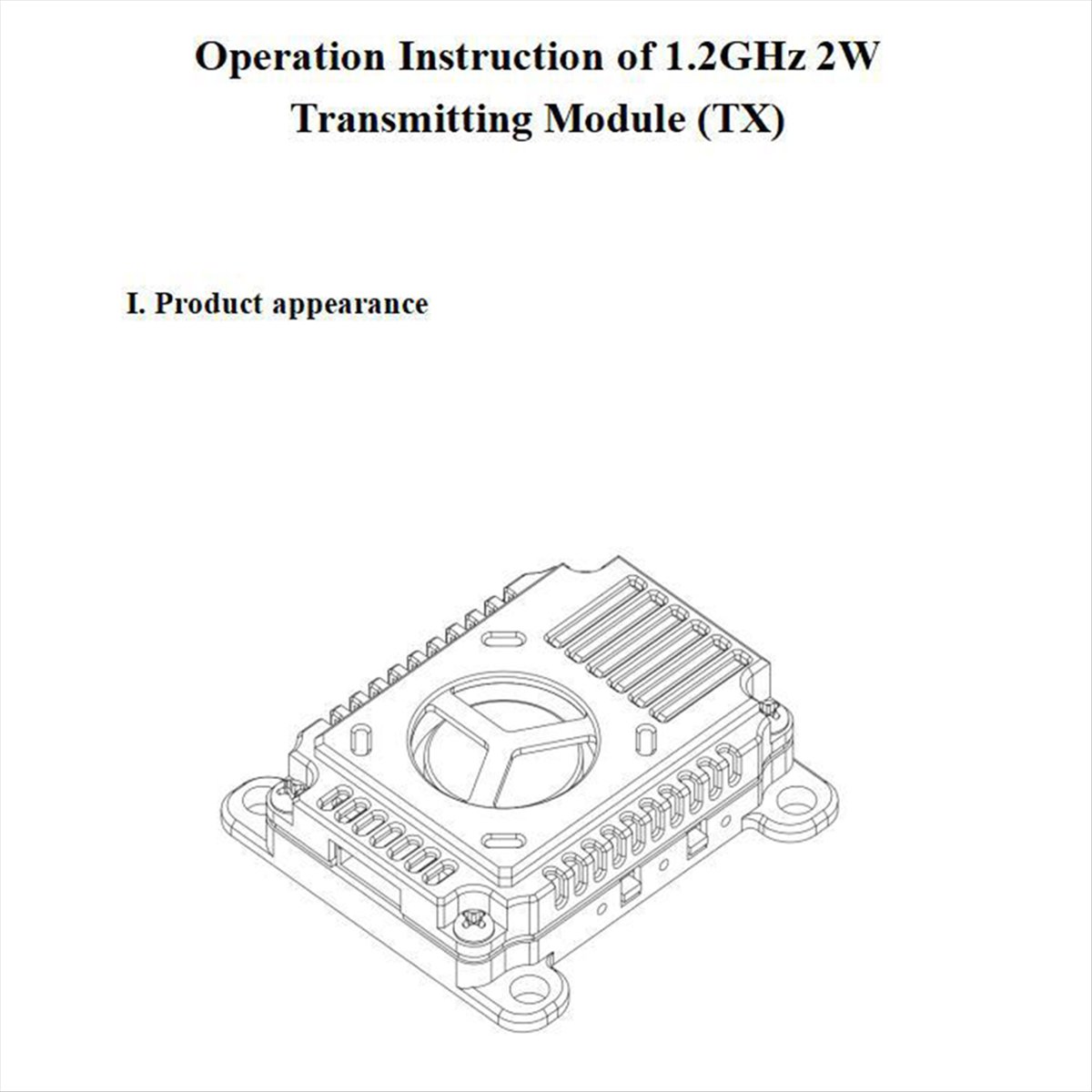 워크잡 1.2G 1.3GHz 2W VTX 비디오 송신기 - Fpv Drone Transmitter 리뷰 및 가격